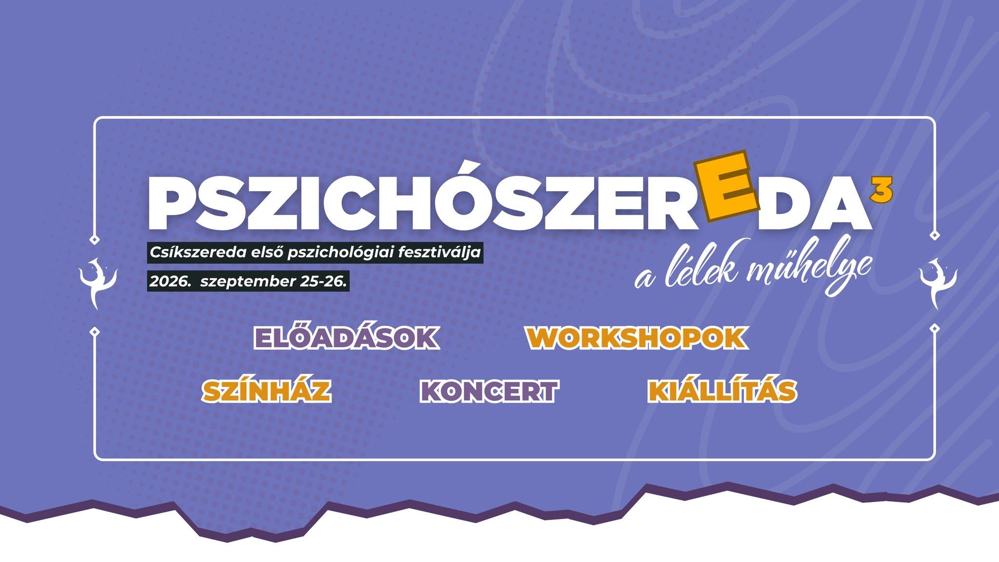Esemenyek 2026 Pszichoszereda
